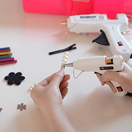 COCODE 12 Colors 120Pcs Hot Glue Gun Sticks 7mm by 10cm Hot Melt Glue Sticks Mini Glitter for DIY Art Craft Woodworking