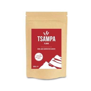 TSAMPA Flour - Bio Mehl aus gerösteter Gerste 225 g - MHD 1.6.2019