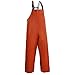 Grundéns Men's Clipper Fishing Bib Pants, Orange - Large