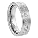 Surgical Stainless Steel 5mm I HAVE FOUND THE ONE IN WHOM MY SOUL DELIGHTS Wedding Ring, sizes 5 - 9