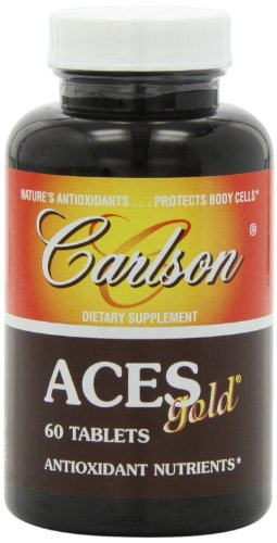 Carlson labs aces Gold antioxidant Formula, 60 tablets (088395044106)