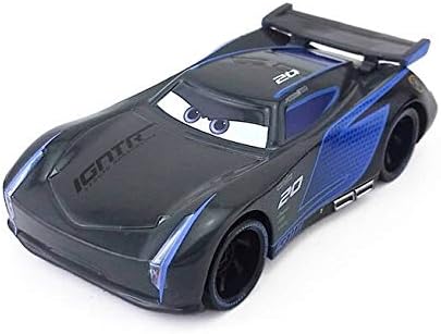Amazon.com: Disney Pixar Cars 3 King Lightning McQueen Jackson Storm Racers Diecast juguete coche 1:55 suelto en stock \u0026 Jackson Storm: Toys \u0026 Games