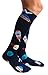 A-Swift Compression Socks (1 pair) for Women & Men (Space, L/XL)