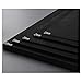 Shanghaipop 1Pcs EVA Foam Sheets 35x50cm Kids Handmade DIY Craft Cosplay Model 1~10mm Thickness (35cm x 50cm x 10mm, Black)