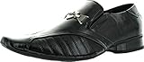 CORONADO Men's Dress Shoes BRUCE Fashion Loafer Style with a Point Bicycle Toe and Leather Lining