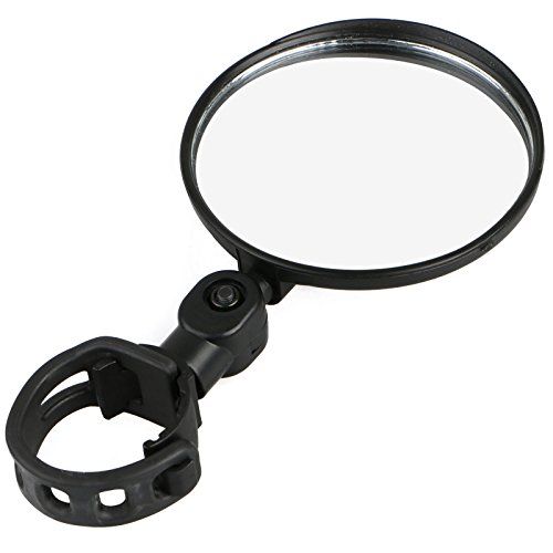 image for EEEKit 2-pack Bundle Universal Mini Rotary Rearview Handlebar Glass Mi