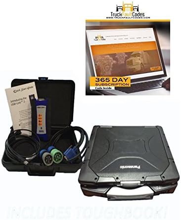 ISN Nexiq USB Link 2 with CF30 Panasonic Toughbook with 12-Month Subscription to TruckFaultCodes