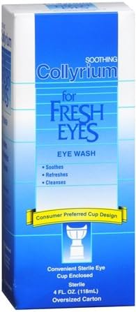 Collyrium For Fresh Eyes Eye Wash 4 oz (pack of 5)