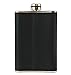 Primo Liquor Flasks Stainless Steel Hip Flasks For Liquor, PU Skull Wrap, 8oz
