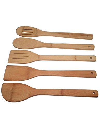 Bamboo Stir Fry Kitchen Tools, 3-pack (5 Tools)