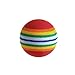 Amrka 10 Pcs Colorful Pet Dog Cat Kitten Soft Eva Foam Rainbow Play Balls Golf Practice Balls Activity Toys