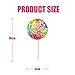 20 pcs JoJo Cupcake Toppers Party Decorations, Rainbow, Bow, Happy Birthday, Bows are Everything