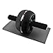 LiKee Ab Wheel Roller with Resistant Band, Core Training Roller Abdominal Workout Equipment Exercise and Fitness Wheel at Home with Knee Pad for Man Woman Gymnastics Home Gym
