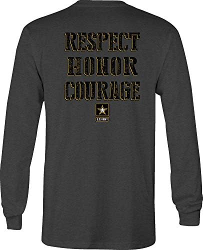 Hoody US Army Long Sleeve T Shirt Men Army Veteran Graphic Tee