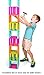 Brik Buster Tower Toppling Game by Strictly Briks Patent Pending | Stack'em High then Bust'em Down! | Award Winning Game Created by Kids for Kids | Fun for All Ages 3+ | 2+ Players | 133 Pieces
