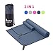 Relefree Microfiber Towel, Sports Travel Towel, 60x30 with Free Hand Towel, Quick Drying, Ultra Absorbent, Compact for Fitness, Yoga, Camping, Swimming, Backpacking, Bath