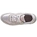 Reebok womens Classic Nylon Sneaker, Classic White/Light Grey, 7.5 US