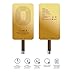 Qi iPhone Receiver Cloele Gen.-3 1000Mah Super Speed Ultra Slim 0.5 Mm Qi iPhone Wireless Charging Receiver Patch Module for iPhone 7 Plus 6 6 Plus, 6s 6s Plus 5s 5c (Gold) (2 Pack)