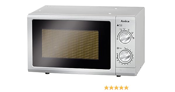 Amica MW 13152 Si - Microondas (1200W, 45,2 cm, 33,5 cm, 26,2 cm ...