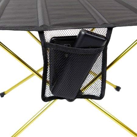 Amazon Com Lightweight Sturdy Fast And Easy Setup Ozark Trail Sutton Bluff Camp Lite Table Portable Perfect For Hiking In The Backyard At The Beach Festivals Picnics Or Camping Rich Black Lime Chill