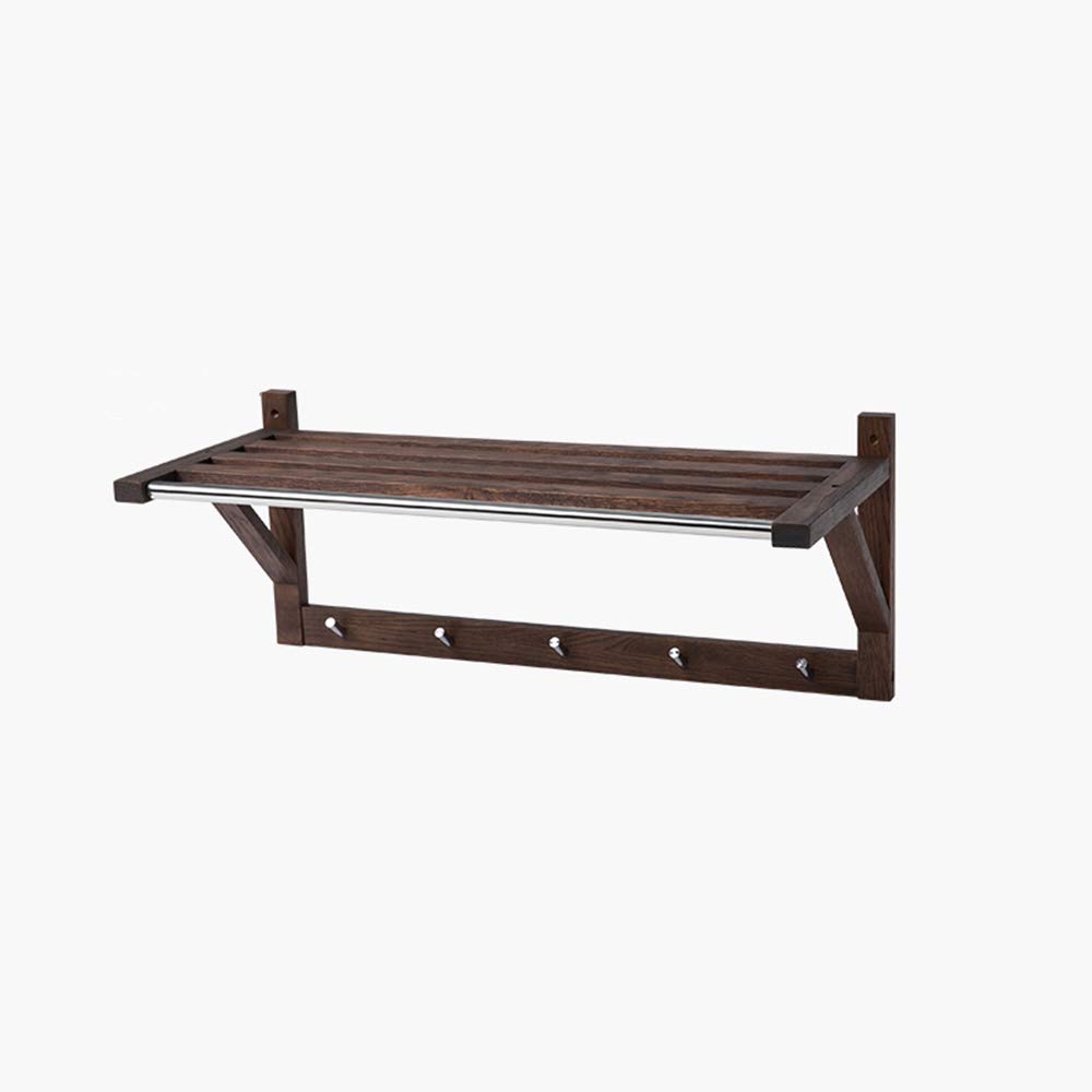 Amazon Com Coat Rack Feifei Solid Wood Wall Foyer Multi Purpose