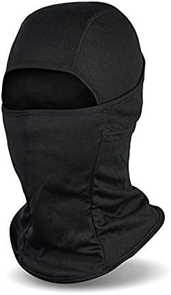 Balaclava Face Mask - One Size Fits All Elastic Fabric - Protects From Sun, Dust - Motorcycle Helmet Liner Breathable Multipurpose Outdoor Sports Head Hood - Summer or Winter Gear