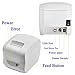 Thermal Receipt Printer, 58MM Mini Portable POS Printer with USB Port, High Speed Printing Compatible with ESC/POS Print Commands Set, Easy to Setup, Whitethumb 3