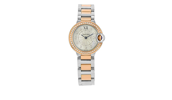 Amazon.com: Cartier Ballon Bleu 28mm Women's Watch W3BB0009 : Clothing,  Shoes \u0026 Jewelry