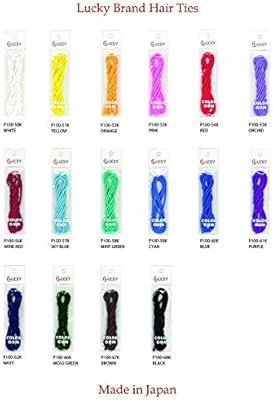 Japanese Lucky Trendy Color Gum Hair Ties Diy Hair Ties For