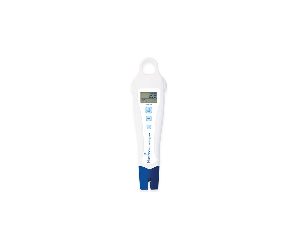 Bluelab Conductivity Pen– Digital EC & PPM Tester - Reliable & Accurate for High Yield Crops - Hand-Held Meter - Measures Conductivity & Temperature in Solutions - Optimize Plant Health & Performance