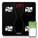 iTeknic Body Fat Scale, 11 Health Measurements Bluetooth Digital Weight Bathroom BMI Scale Body Composition Analyzer with Smartphone APP, Large Tempered Glass, 400lb, FDA Approved, Black