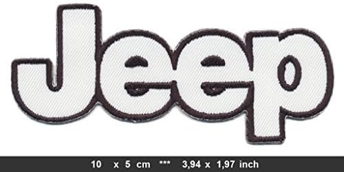 JEEP Iron Sew On Cotton Patches Cars 4x4 SUV Wrangler Cherokee Renegade JP-05 by Patchmaniac