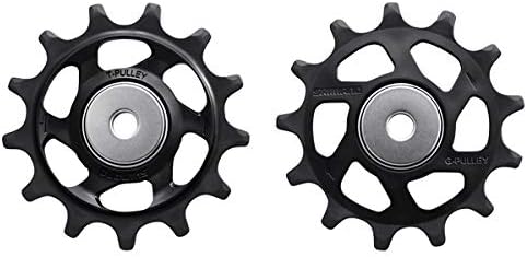 Shimano Spares XTR RD-M9100/M9120 tension and guide pulley set, Black