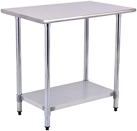 Stainless Steel Work Prep Table 24" x 36"Commercial Kitchen Restaurant New