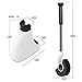 WakeyPQ Magnetic Toilet Brush Set, Stainless Steel Toilet Brush and Holder