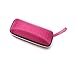 LANGUAN Portable Zipper Eyeglasses Case, Honeycomb Glasses Sunglasses Hard Case Box Protector for Men & Women or Children(Pink)