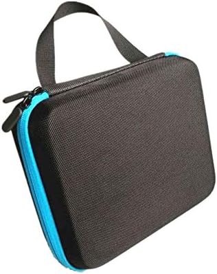 30 Essential Oils Carrying Case for 5ml/10ml - Hard Shell Essential Oils Storage Box - Essential Oils Portable Handbag- Essential Oil Travel Case size 15ml (Blue)