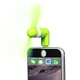 Stouch Mini Portable Dock Cool Cooler Rotating Fan for 8 pin lightning iPhone 7 Plus 6 plus 5s 5 iPad mini air - Green