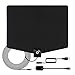 [Newest 2020] Amplified HD Digital TV Antenna Up to 120 Miles Range - Compatible 4K 1080p Fire Stick and All TV's with Powerful HDTV Amplifier Signal Booster - 13.2ft Long Coax Cable
