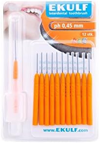 Ekulf Interdental Toothbrushes 0.45mm 12's