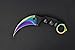 FadeCase Karambit Classic - Fade - Real CSGO Knife Skin Counter Strike Global Offensive Full Tang Fixed Blade