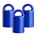 MagnetPal 3 pack Heavy-Duty Neodymium Anti-Rust Magnet, Best for Magnetic Stud Finder / Key Organizer / Indoor and Outdoor Multi Uses, Blue with Key Ring (SP-MPM3BL)