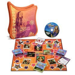 Cardinal Industries Hannah Montana CD Board Game in Guitar Shape Portfolio