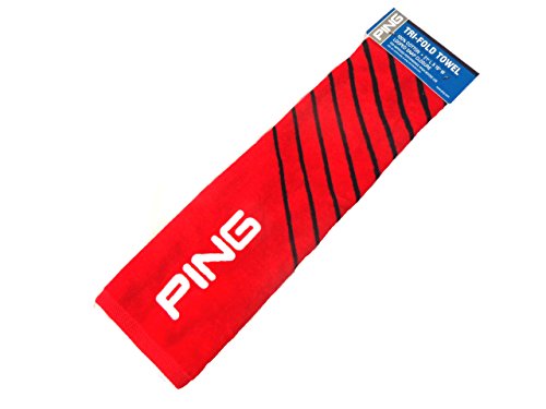 Ping Tri-Fold Towel, Yellow