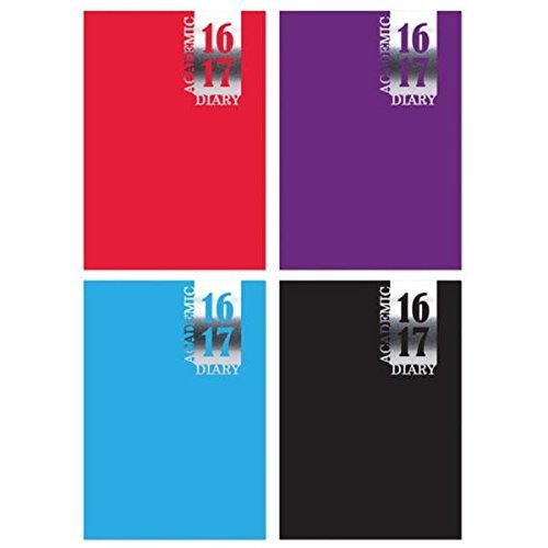 2016 - 2017 A5 Academic Student One Week To View Diary Casebound Cover x 1