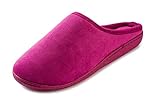 Beverly Rock Womens Plush Faux Suede Memory Foam Clog