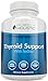 Thyroid Support Supplement 120 Capsules 100% Money Back Guarantee 50% More Than Other Brands - Natural Thyroid Supplement with Iodine - Energy, Metabolism & Focus Formula, Made in USA, Non GMO primary