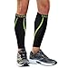 BALEAF Unisex Calf Compression Leg Sleeve Shin Support Calf Socks for Running, Cycling, Hiking, Shin Splints and Varicose Veins, Lined-Green, XL(1 Pair)