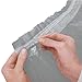 Premium Silver Solid Plastic Table Skirt (29