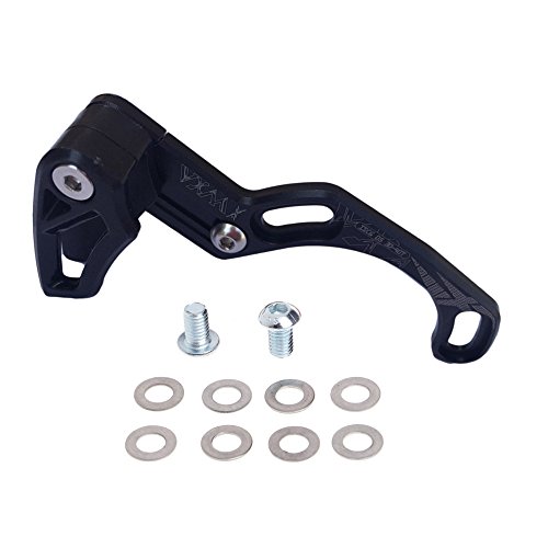 DEERU MTB Chain Guide Direct Mount Chainring Guard, 30-40T, Perfect for Most Bicycle Road Bike Mountain Bike BMX Fixie (Aluminum Alloy) (Black-ISCG05)